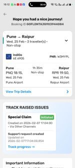 Indigo Airlines tickcet from Pune to Raipur.jpeg